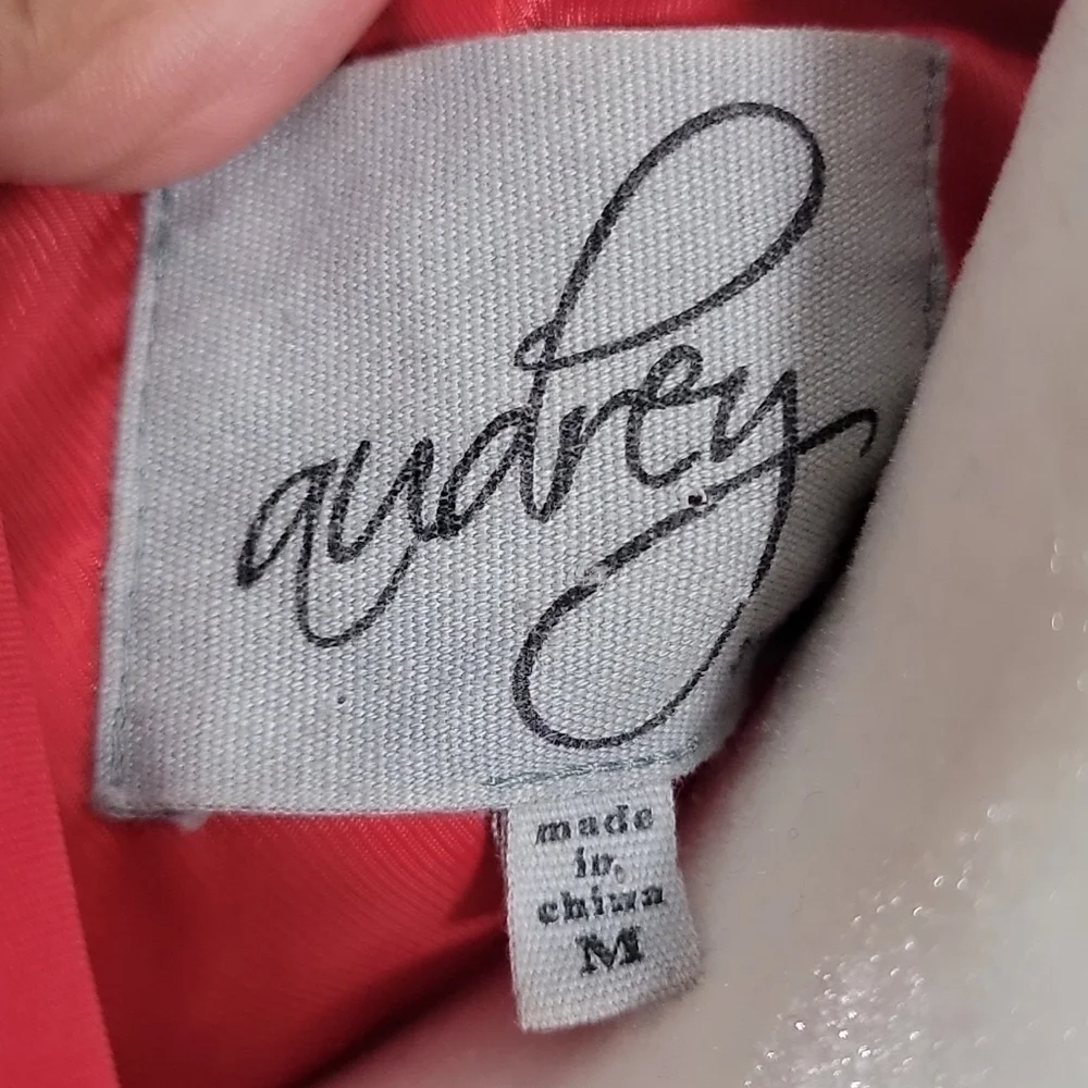 AUDREY Bright pink blazer Size Medium